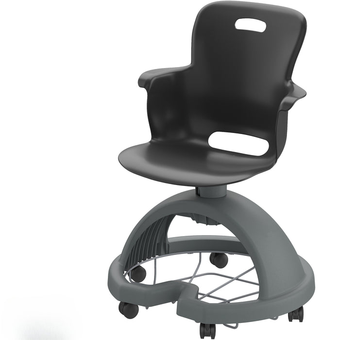 Haskell Education Ethos Chair with Storage Base without Work Surface