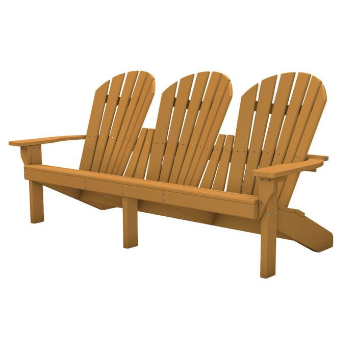 Frog Furnishing Grand Isle 3-Seat Adirondack