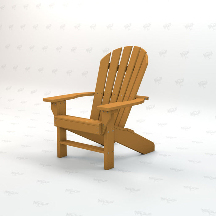 Frog Furnishing Seaside Recycled Plastic Adirondack Chair