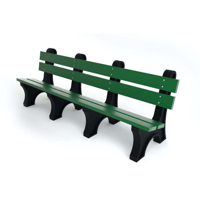 Frog Furnishing Colonial Recycled Plastic Park Bench