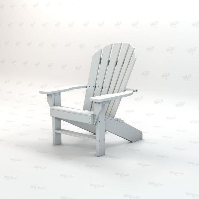 Frog Furnishing Seaside Recycled Plastic Adirondack Chair