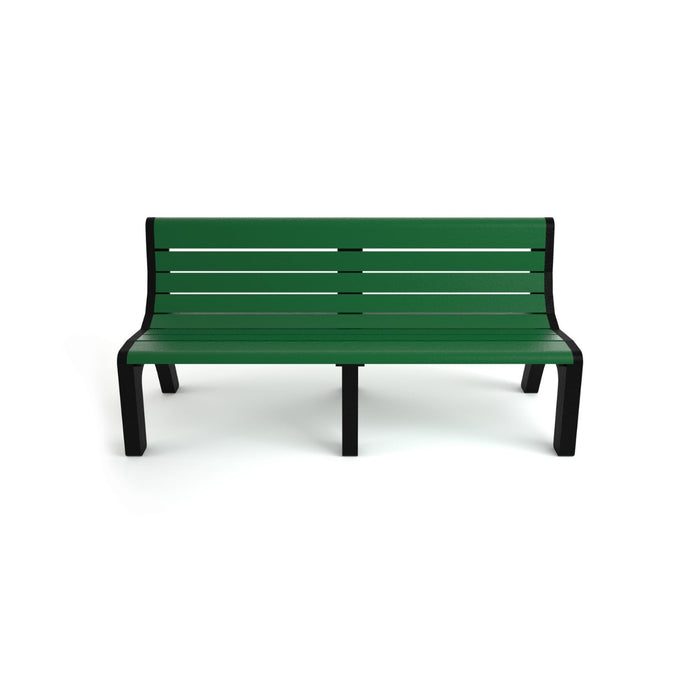 Frog Furnishing Newport Recycled Plastic Park Bench