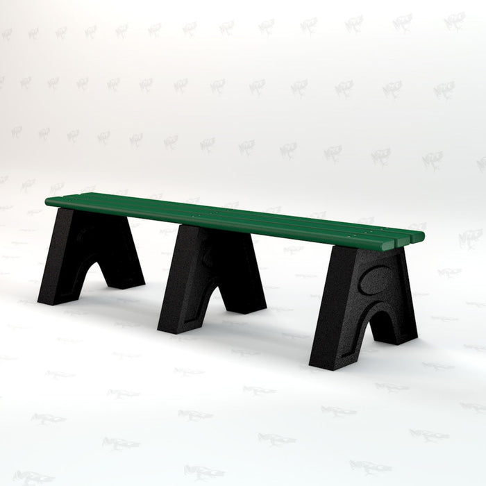 Frog Furnishing Recycled Plastic Sport Bench