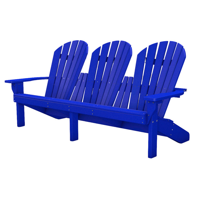 Frog Furnishing Grand Isle 3-Seat Adirondack