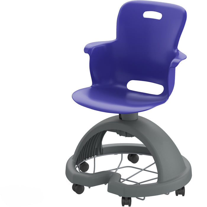 Haskell Education Ethos Chair with Storage Base without Work Surface