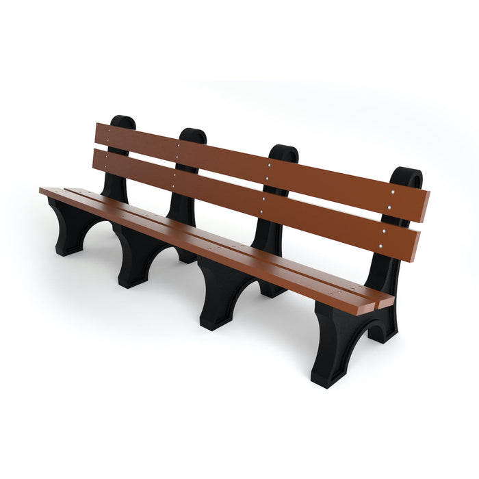 Frog Furnishing Colonial Recycled Plastic Park Bench