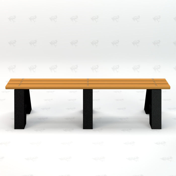 Frog Furnishing Recycled Plastic Sport Bench