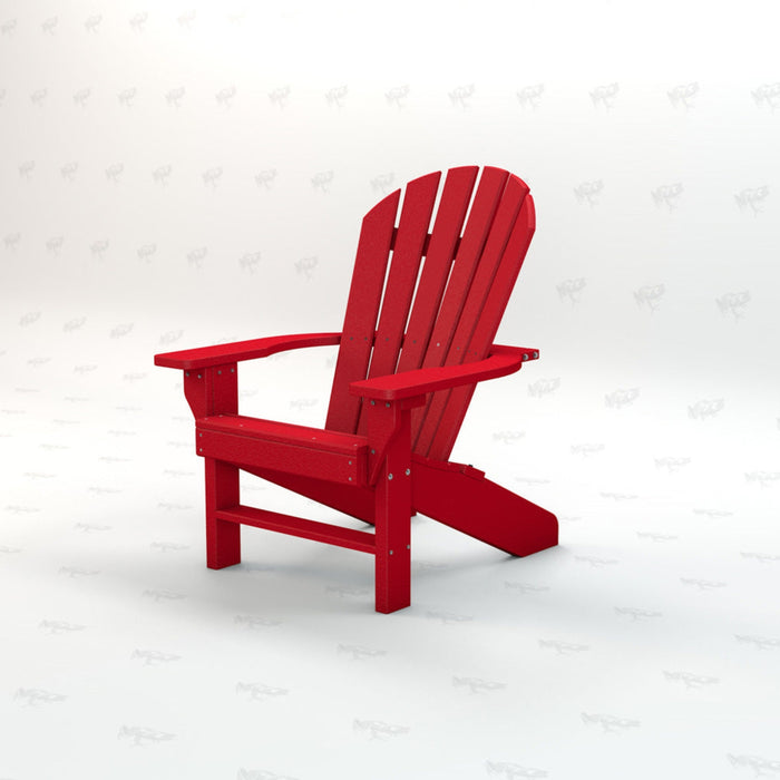 Frog Furnishing Seaside Recycled Plastic Adirondack Chair