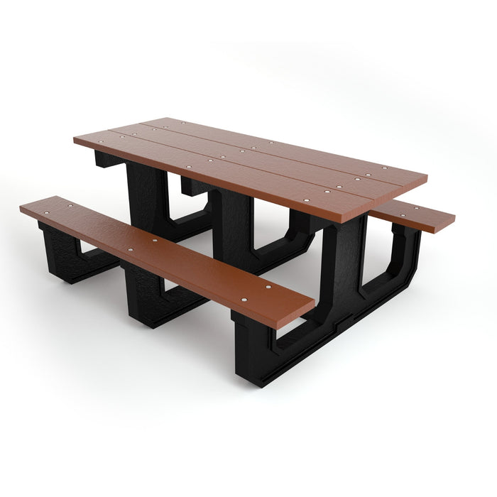 Frog Furnishing Park Place Recycled Plastic Picnic Table