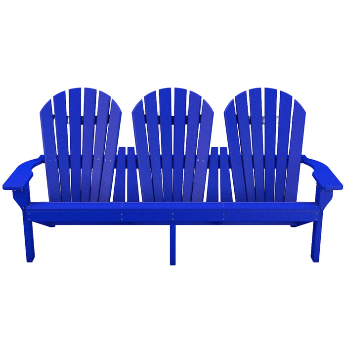 Frog Furnishing Grand Isle 3-Seat Adirondack