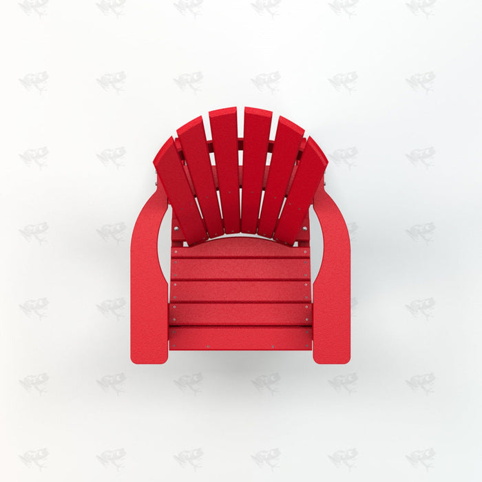 Frog Furnishing Seaside Recycled Plastic Adirondack Chair