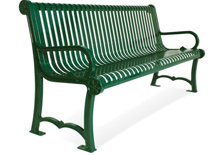 UltraSite Charleston Bench with Back