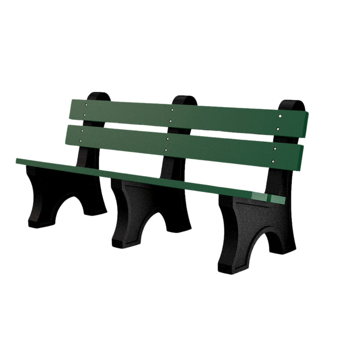 Frog Furnishing Colonial Recycled Plastic Park Bench