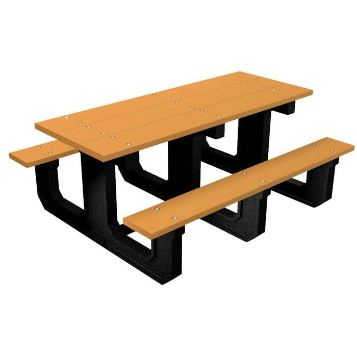 Frog Furnishing Park Place Recycled Plastic Picnic Table