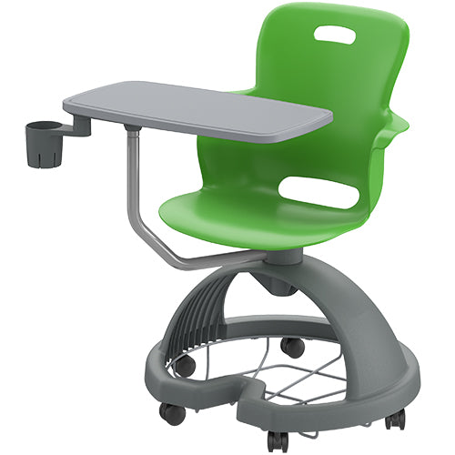 Haskell Education Ethos Chair with Storage Base with Work Surface & Cup Holder