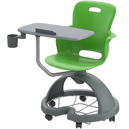 Haskell Education Ethos Chair with Storage Base with Work Surface & Tablet Holder & Cup Holder