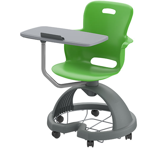 Haskell Education Ethos Chair with Storage Base with Work Surface & Tablet Holder