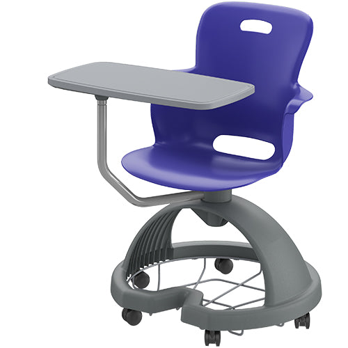 Haskell Education Ethos Chair with Storage Base with Work Surface