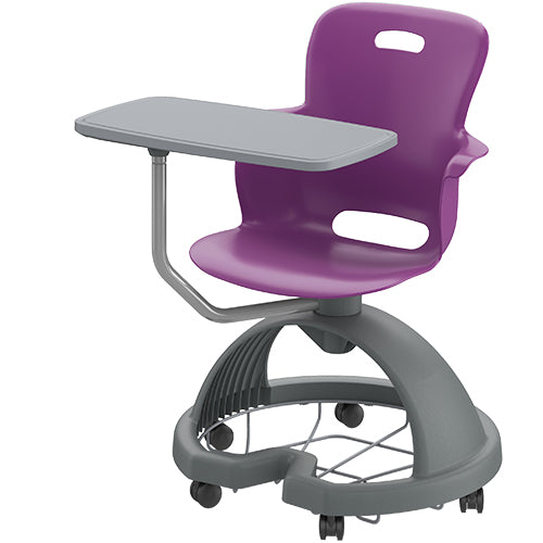 Haskell Education Ethos Chair with Storage Base with Work Surface