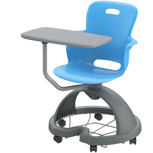 Haskell Education Ethos Chair with Storage Base with Work Surface