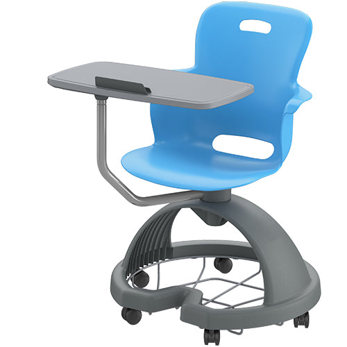 Haskell Education Ethos Chair with Storage Base with Work Surface & Tablet Holder