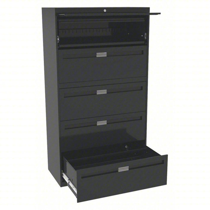 Tennsco LPL3660L50 Five Drawer Lateral Files