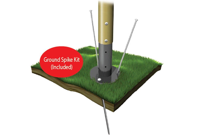 UltraPlay Deer Creek Play System with Ground Spikes