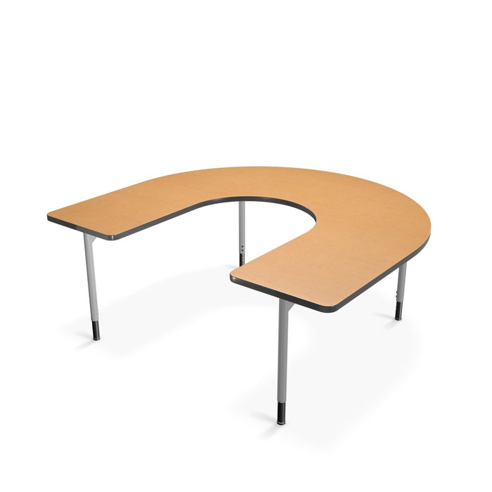 MooreCo Horseshoe Activity Table 66"W x 60"D