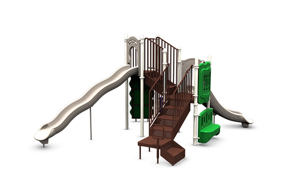 UltraPlay Timber Glen Play System with Ground Spikes