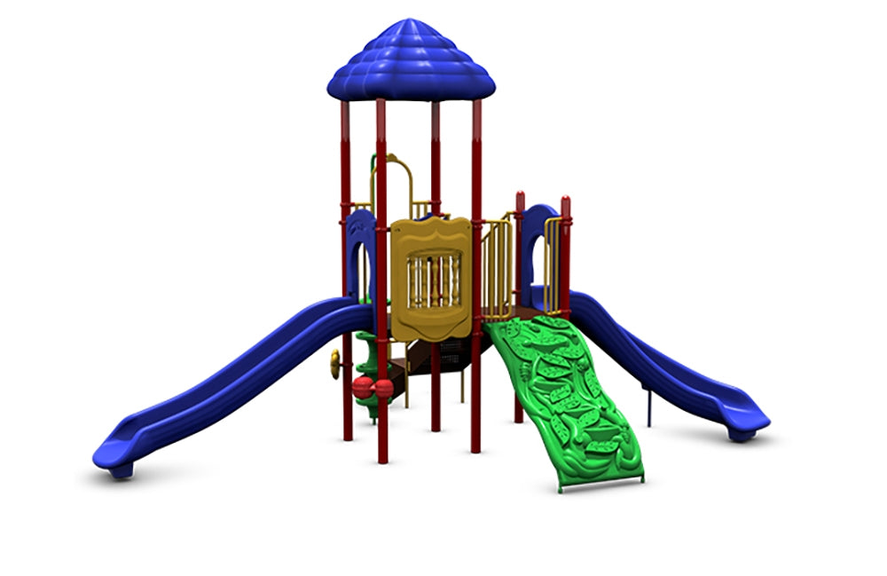 UltraPlay Hawk's Nest Play System with Ground Spikes