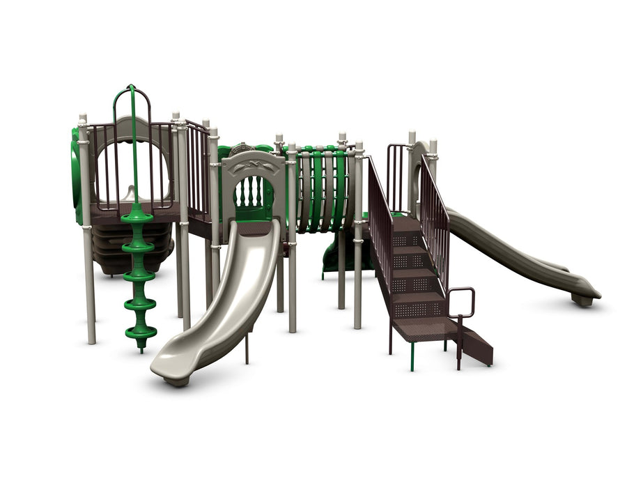 Ultraplay Keegan's Kastle Play System with Ground Spikes