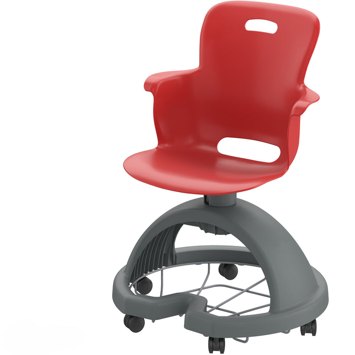 Haskell Education Ethos Chair with Storage Base without Work Surface