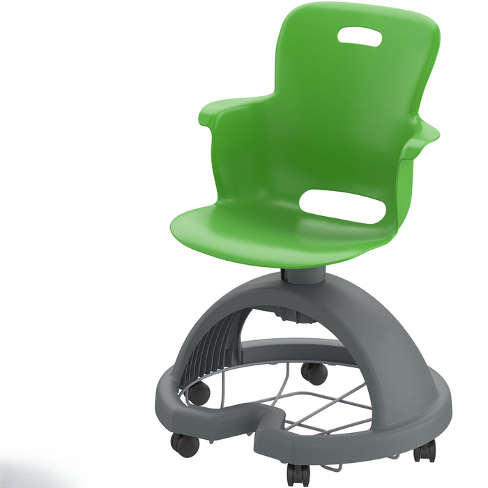 Haskell Education Ethos Chair with Storage Base without Work Surface