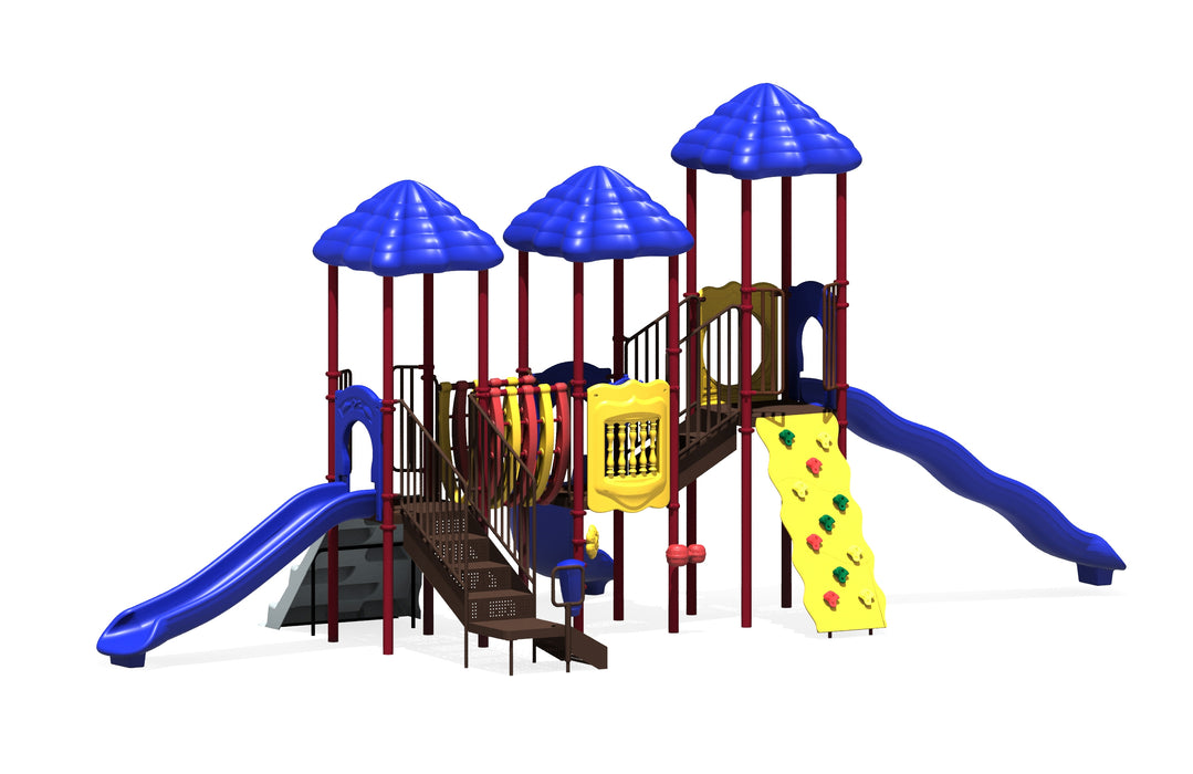 UltraPlay Rainbow Lake Play System with Ground Spikes